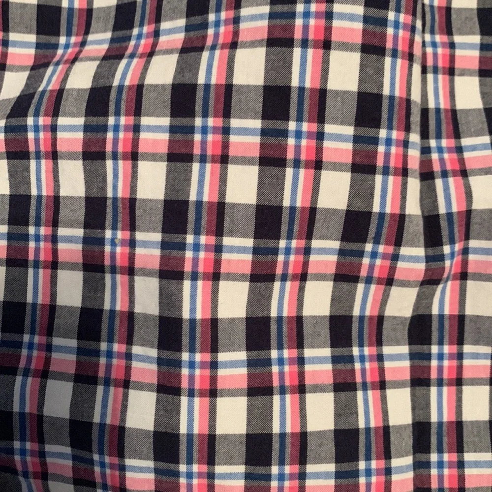 Carter’s Boys Blue & Pink Plaid Button Down Shirt 2T